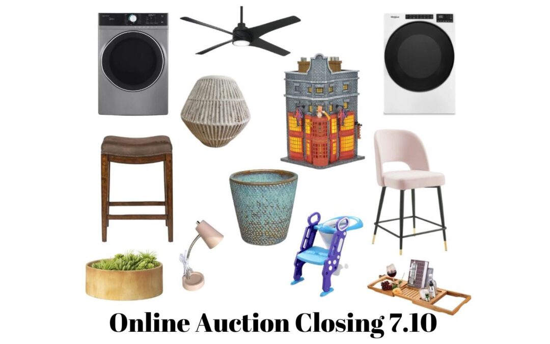 Wednesday, July 10th | Online Auction
