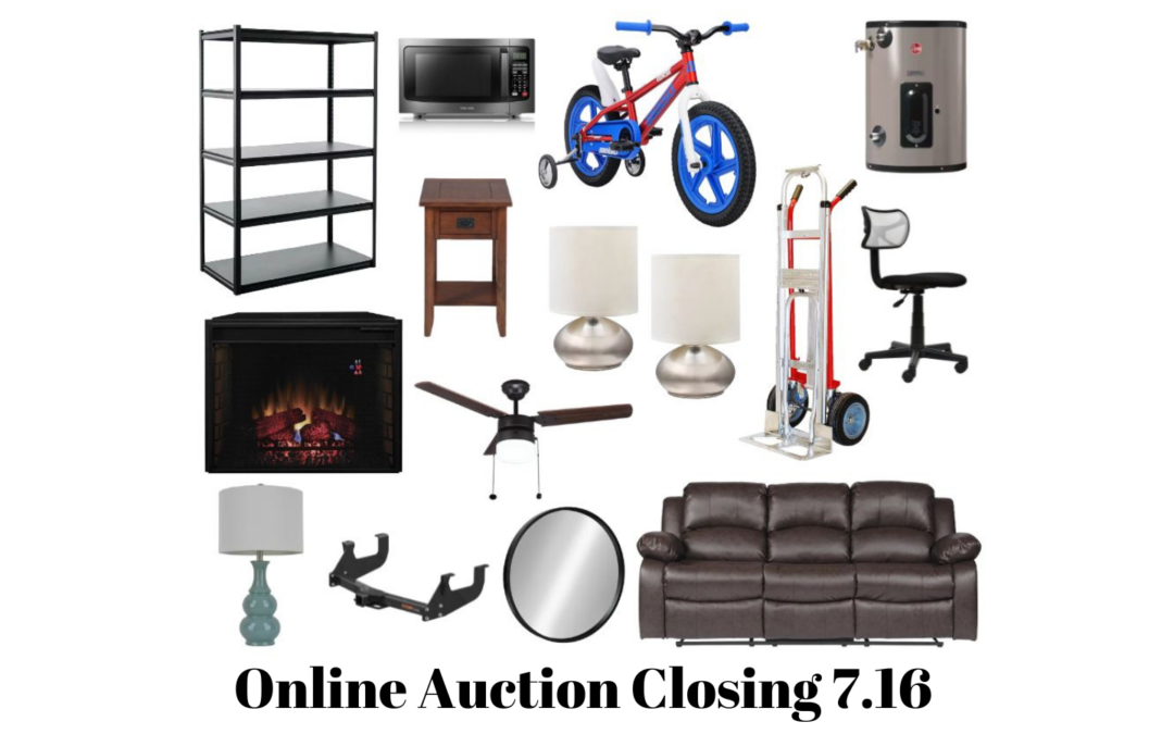 Tuesday, July 16, 2024 | Online Auction