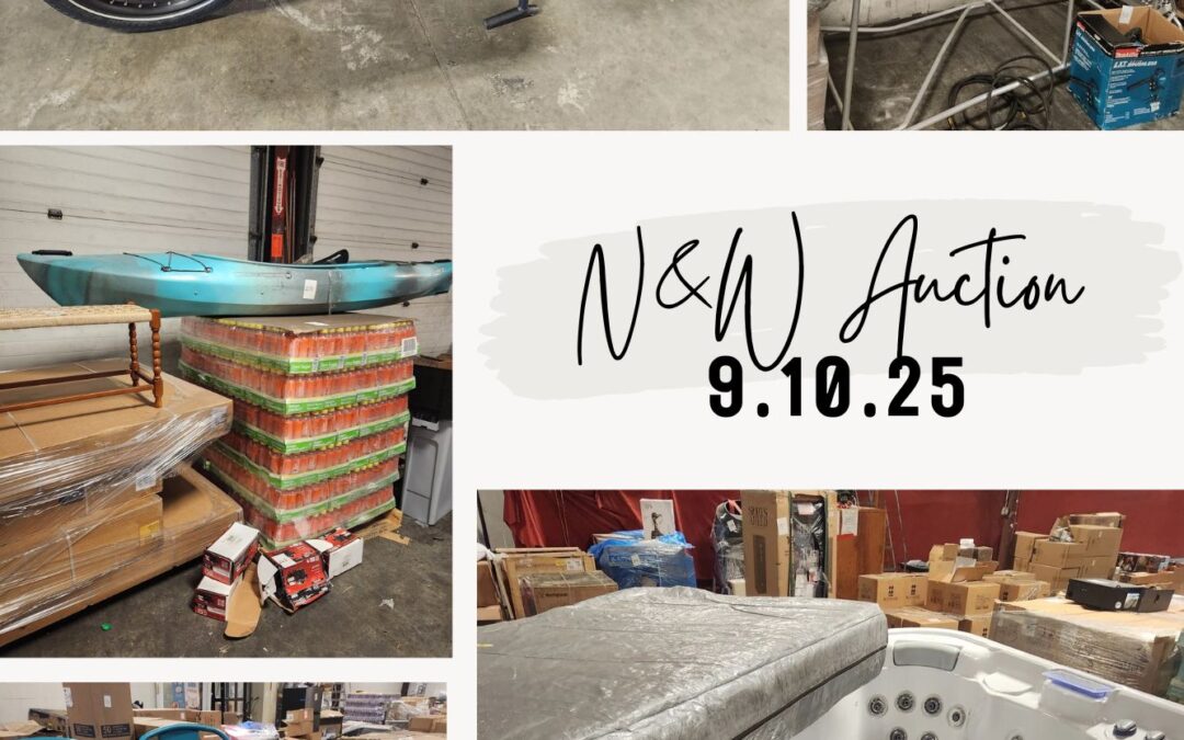 Daniel Auction Service | Live Auction | N&W Salvage | 9.10.25