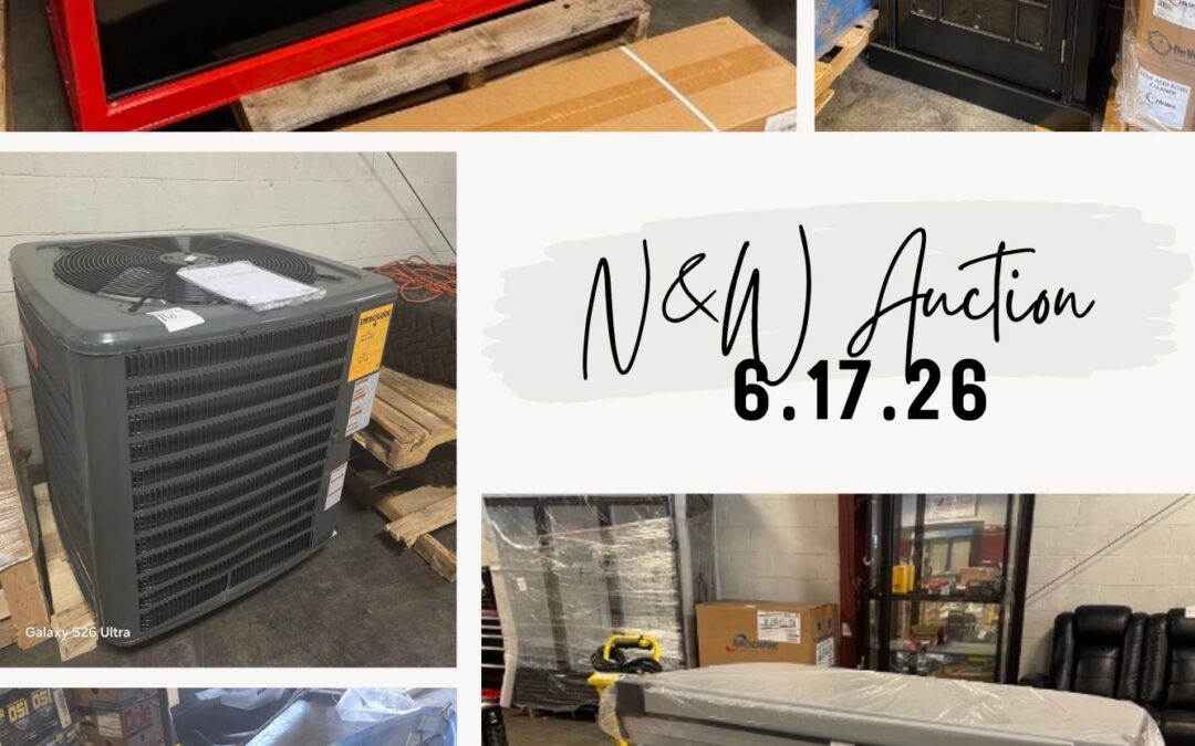 Daniel Auction Service | Live N&W Salvage Auction | Retail Returns | Sandston, VA 6.17.26