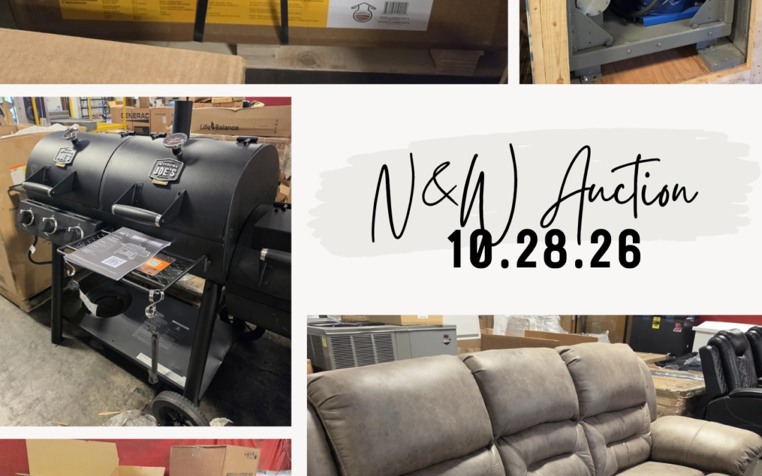 LIVE AUCTION | N&W Salvage, Inc | October 26, 2026